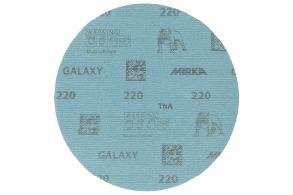 Mirka Schleifscheibe GALAXY 150mm Grip 220, VE: 100 Stück, FY62209922