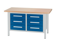 Produktbild von Dringenberg Kastenwerkbank 1500 2/6 fix, 019941-7035-5010 Dringenberg Kastenwerkbank 1500 2/6 fix, 019941-7035-5010