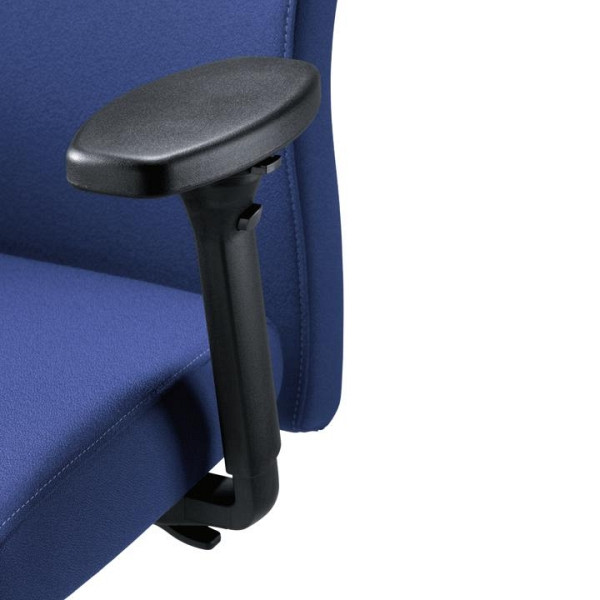 Deskin Armlehnen 4-dimensional verstellbar, mit Softtouchauflage, Farbe schwarz, 261031