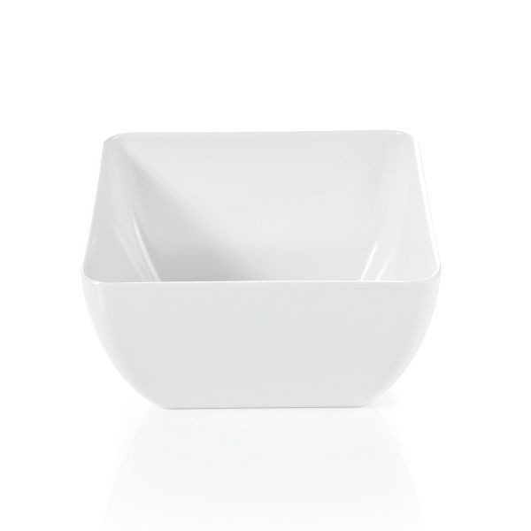 WAS Melamine Schale, 5,0 Liter, 24 x 24 x 12,5 cm, Melamin, VE: 6 Stück, 9363240