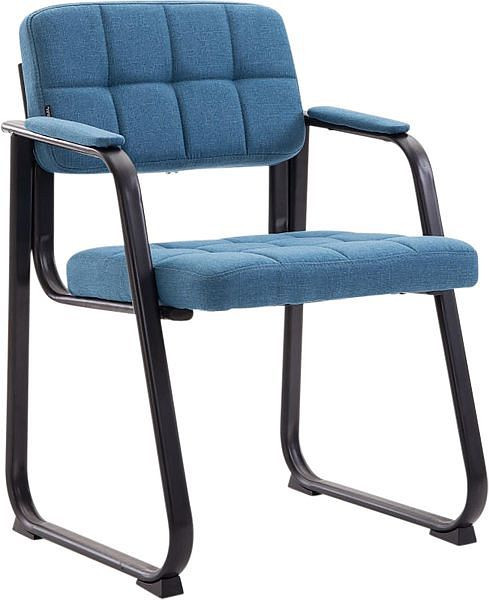 CLP Besucherstuhl Canada B Stoff, blau, 152375510, 4251380457243