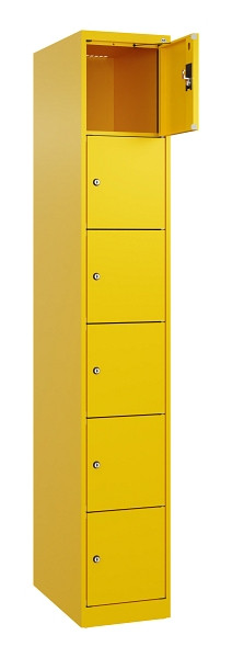 C+P Schließfachschrank Evolo PLUS, 6 Fächer, 1850x300x500mm, 1023/1023, 049000-106 S10022