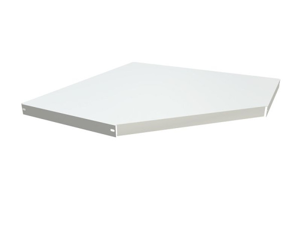 Kerkmann Zusatz-Eckfachboden M2, 700 x 700 x 40 mm, lichtgrau, 51591011