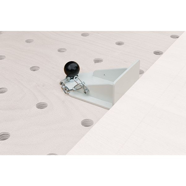 Unicraft Einzelwiderlager, für Lochrasterplatte, 6111002, 4036351280071