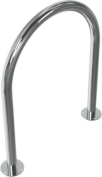 Schake Edelstahlbügel Ø 48 mm für Dübel Befestigung, Rundbügel, Gesamtbreite 650 mm, 449_65P