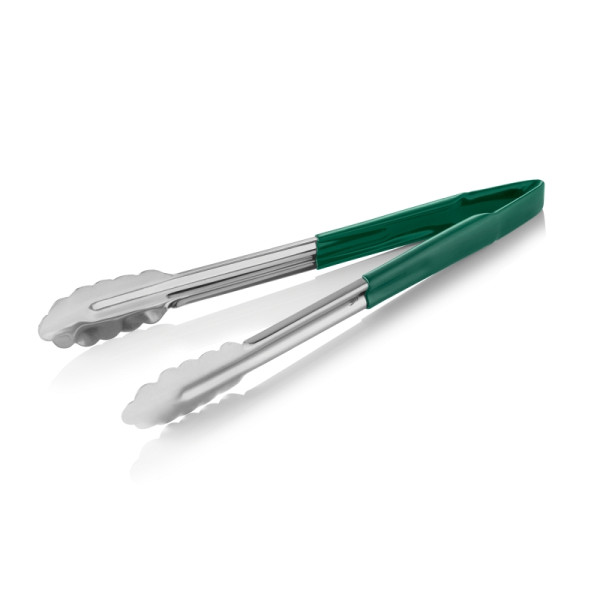 WAS HACCP Universalzange HACCP TONGS, 30 cm, grün Chromstahl 18/0, 1542530
