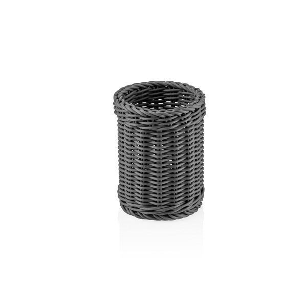 WAS Besteckkorb Systemkorb / Besteckkorb grau, 12 cm Durchmesser, 5077412