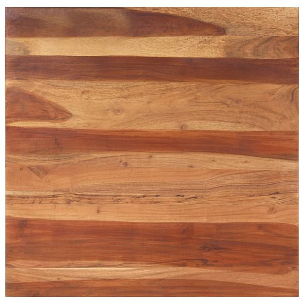 vidaXL Tischplatte Massivholz Palisander 15-16 mm 80×80 cm, 285987