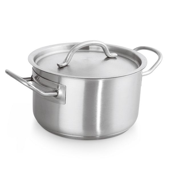 WAS Cookware 53 Bratentopf mit Deckel, Durchmesser 16 cm, 1,9 Liter, 5315160
