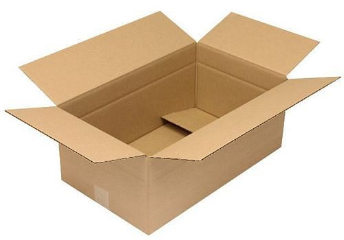 TransPak Wellpapp-Faltkarton 1-wellig, Innenmaß 500 x 300 x 200 mm, Qualität 1.30C, VE: 25 Stück, 299290