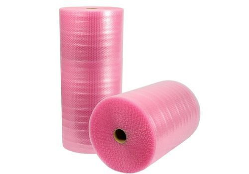 TransPak ESD-Luftpolsterfolie 3-lagig, 1200 mm breit x 50 m, 299659
