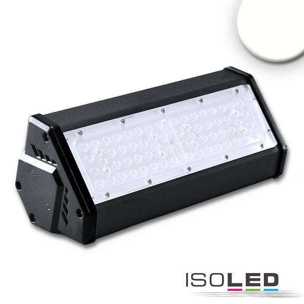 ISOLED LED Hallenleuchte LN 50W, 90°, IK10, IP65, 1-10V dimmbar, neutralweiß, 113741