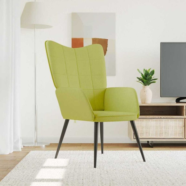 vidaXL Relaxsessel Grün Stoff, 327946, 8720286423172