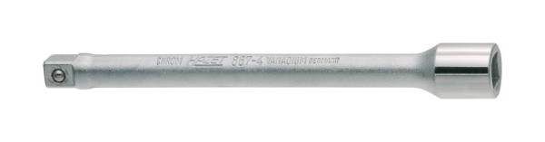 Hazet Verlängerung, Vierkant hohl 6,3 mm, Vierkant massiv 6,3 mm, Mit Kugelsicherung, Abmessungen / Länge: 101.5 mm, 867-4