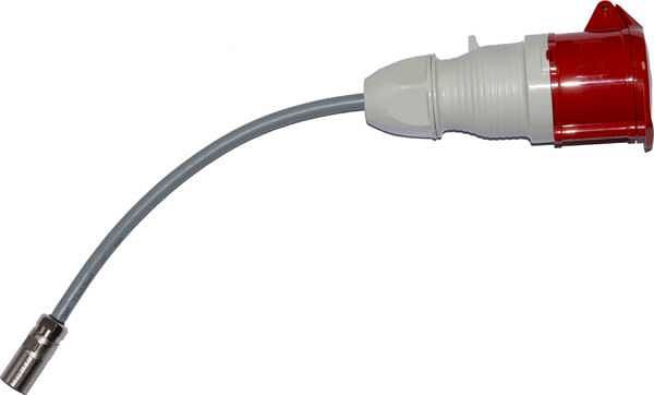 Gossen Metrawatt CEE 32 A Buchse auf 7-poligen Stecker, 500 mm, 300 V CAT II für PROFITEST E-Mobility, Z513H