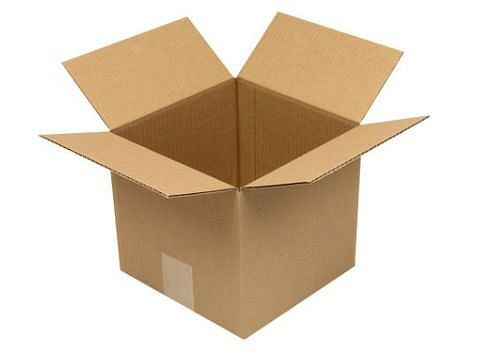 TransPak Wellpapp-Faltkarton 1-wellig, Innenmaß 200 x 200 x 180 mm, Qualität 1.20B, VE: 50 Stück, 299427