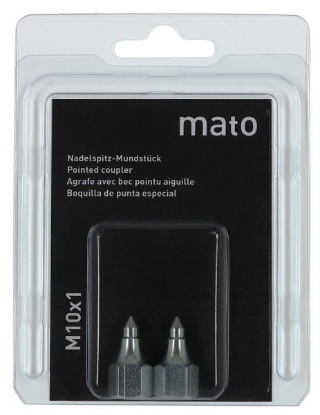MATO Universal-Mundstück Set à 2 Stück für K+H Nippel R1/8" in Blisterpackung, VE: 24 Stück, 3239824