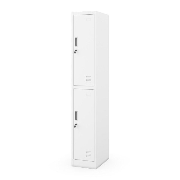 Jan Nowak Garderobenschrank IGOR 1 Plus 316,5 x 1850 x 450 mm, Weiß, 2109