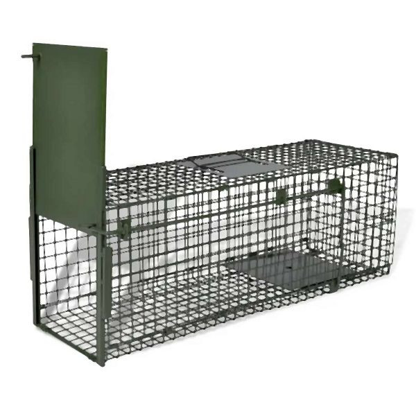 vidaXL Lebendfalle mit 1 Tür, Maße: 80 x 25 x 25 cm (L x B x H), 170072, 8718475848363