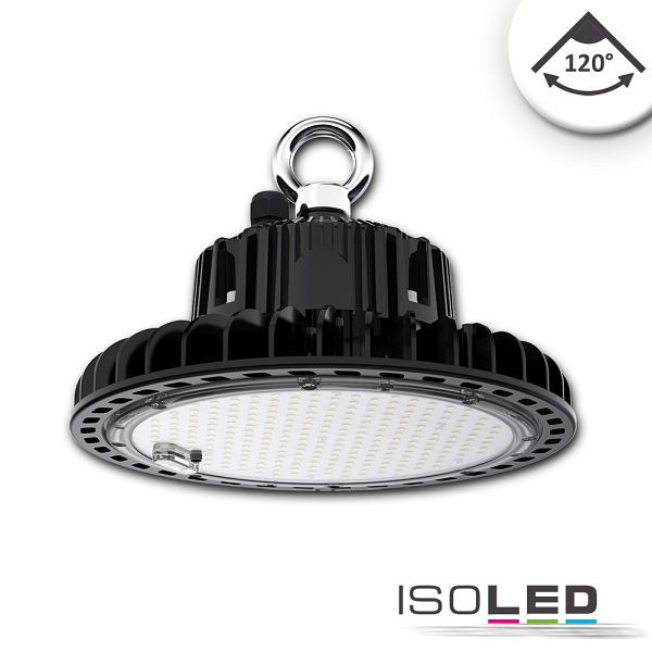 ISOLED LED Hallenleuchte FL 120W, 120°, IK10, IP65, 1-10V dimmbar, neutralweiß, 113727