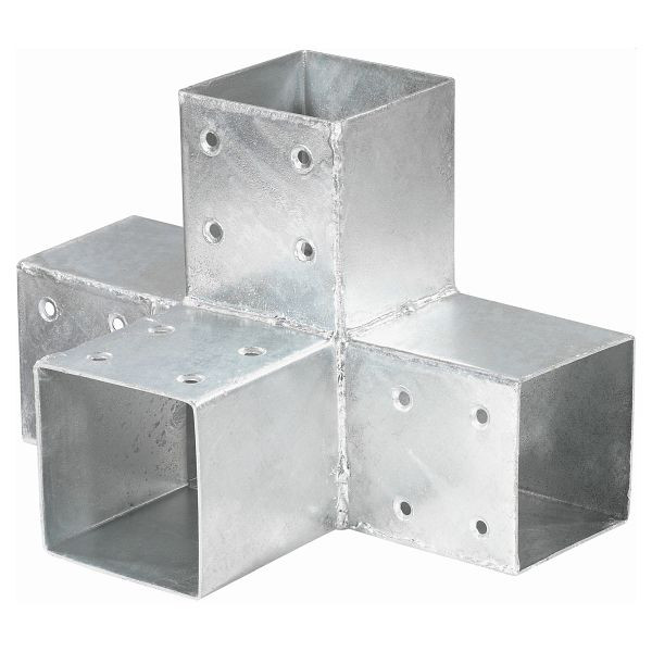 T&J QUATRO-Steckverbinder, Mitte zweifach, für 9 x 9 cm, 30,5 x 20 x 20 cm, 17543