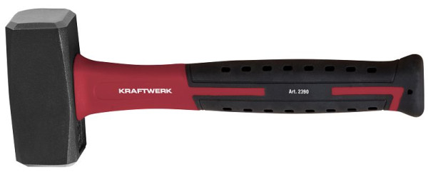 Kraftwerk Fäustel 1250 g, Fiberglasstiel, Länge: 260 mm, 2392