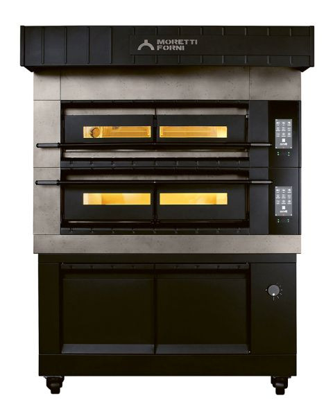 MORETTI Elektro-Pizzaofen serieX X100E, Standgerät, für Pizzen / Pizzableche, 493400239100