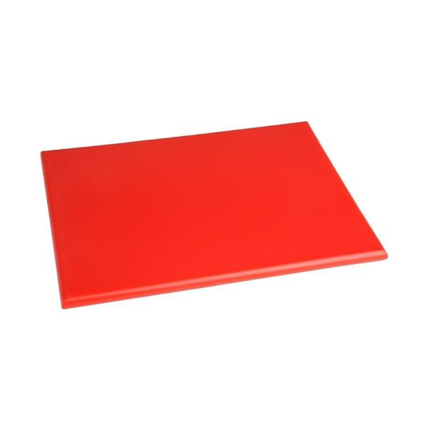 Hygiplas HDPE kleines Schneidebrett rot 300x 225x12mm, HC866