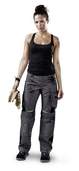 Kübler PULSSCHLAG Damenhose HIGH, Farbe: anthrazit/schwarz, Größe: 46, 2124 5353-9799-46