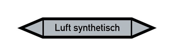 Schilder Klar Rohrleitungskennzeichen Luft synthetisch, 33000x90 mm Folie selbstklebend, 101521/95