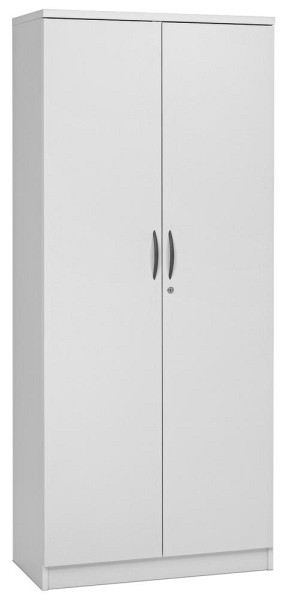 Deskin Garderobenschrank MULTI M, Dekor weiß, B 1200 x H 1835 x T 420 mm, 273447