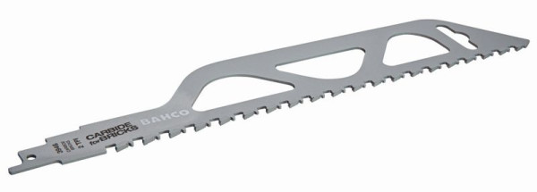 Bahco Hartmetallbestückte Säbelsägeblätter für Ziegel, Leca® und Leichtbeton, 2 TPI 457 ss, 3946-457-2-CB-1P