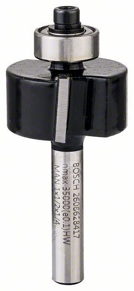 Bosch Falzfräser, 1/4", D1 25,4 mm, L 12,4 mm, G 54 mm, 2608628417