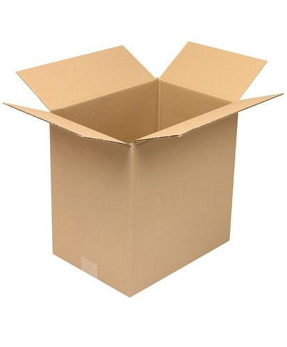TransPak Wellpapp-Faltkarton 1-wellig, Innenmaß 330 x 235 x 330 mm, Format C4, Qualität 1.20B, VE: 25 Stück, 299256