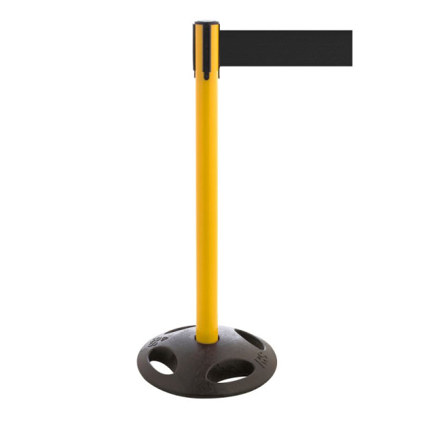 Stein HGS Personenleitsystem -P-Line Maxi-, gelb, schwarz, mit Gurtendstück (Standard), 34175e-0302