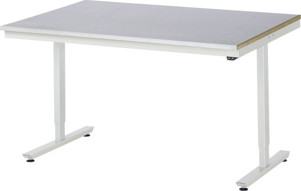 RAU Arbeitstisch Serie adlatus 150, B1500 x T1000 x H720-1120 mm, 08-AT-150-100-ES