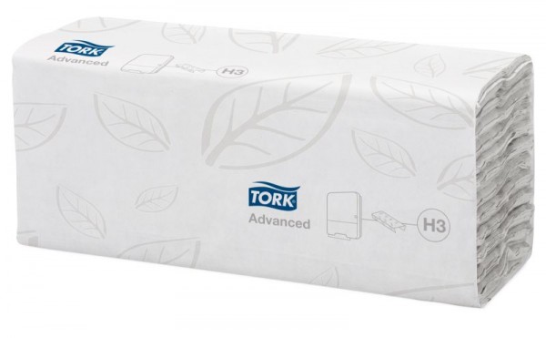 Tork L-Falz Handtuch 2-lagig H3, Handtuch 25x50cm, VE: 20x70 Tücher, 1645030