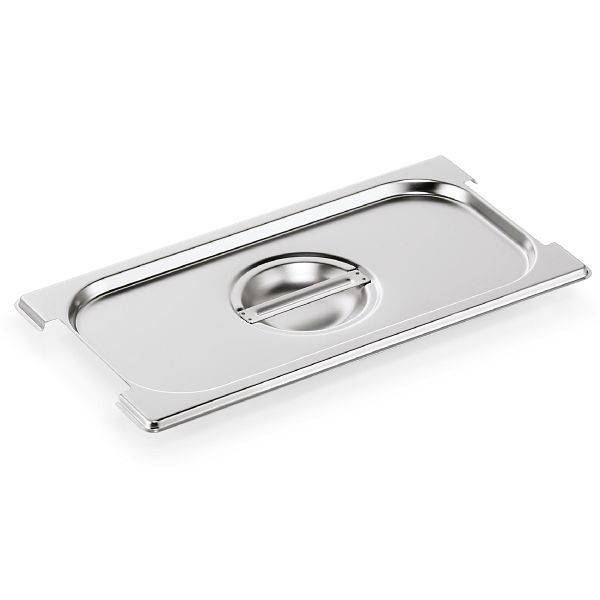 WAS GN 73 GN Deckel 1/3, mit Aussparung für Fallgriffe und Löffel, 7313004