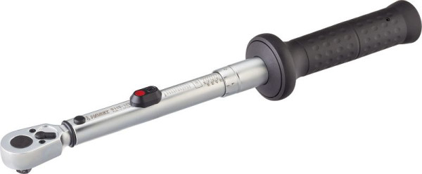 Hazet Drehmoment-Schlüssel, US-STANDARD, Nm min-max: 27.1 - 135.6 Nm, lbf min-max: 20 - 100 lbf.ft, Toleranz: 3%, Vierkant massiv 10 mm, 6115-1CT