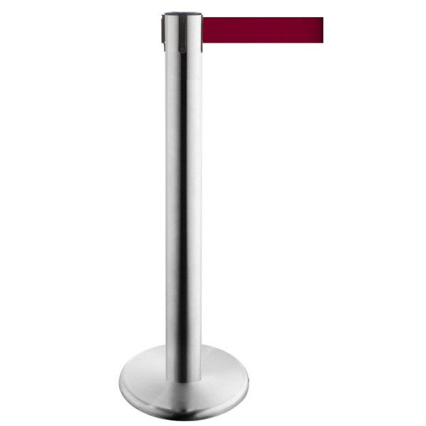 Stein HGS Personenleitsystem -P-Line Titan-, edelstahl, burgunder, mit Sicherheitsverschluss (selbstlösend), 15692-1503