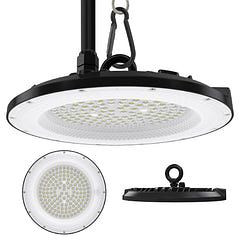 LUXULA LED-Hallenleuchte, Ø 297 x 83 mm, 150 W, LX500131