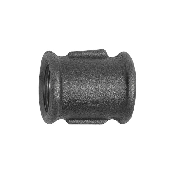 Riegler Muffe 270, Rp 1/4 innen, Rp 1/4 innen, Temperguss schwarz, 133717