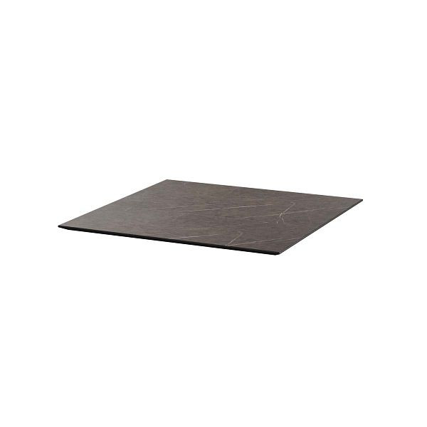 Feros HPL Tischplatte Midnight Marble 70x70 cm, 1677