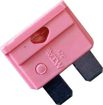 Iwetec Standard-Sicherung, 4,0 A, VE: 25 Stück/Pack, 710139