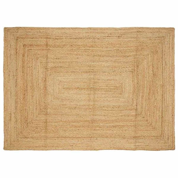 vidaXL Teppich Beige 240 x 340 cm Jute, 42010401, 8721288660473