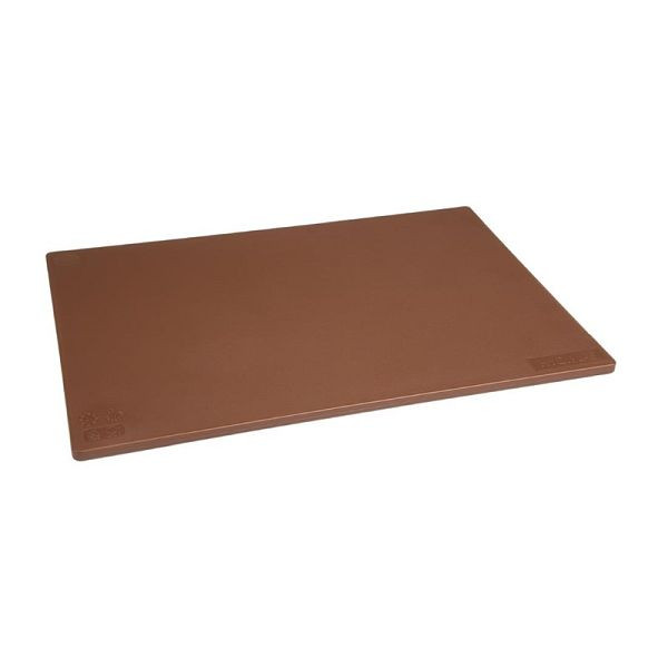 Hygiplas LDPE Schneidebrett braun 450x300x12mm, Polyethylen geringer Dichte, J256