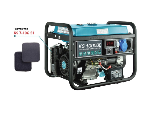 Könner & Söhnen Luftfilter für Benzin-Generatoren, KS 7-10G S1