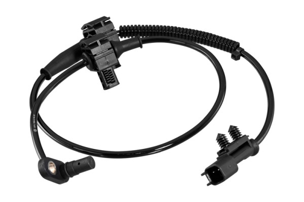 HELLA Sensor, Raddrehzahl, 2-polig, Kabel: 835mm, mit Klammer, 6PU 358 218-971