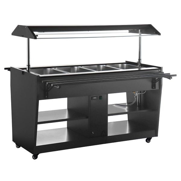 Buffalo Beheizte Buffetbar Schwarz, große Mengen, JA179, 5050984805240