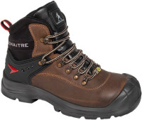 Produktbild von Lemaitre Slog Brown Sicherheitsstiefel, schwarz/braun, rote Akzente, Größe: 44, 805744 Lemaitre Slog Brown Sicherheitsstiefel, schwarz/braun, rote Akzente, Größe: 44, 805744